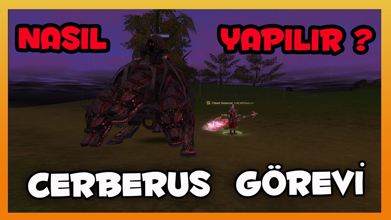 CERBERUS GÖREVİ %30 DAMAGE SCROOL GÖREVİ