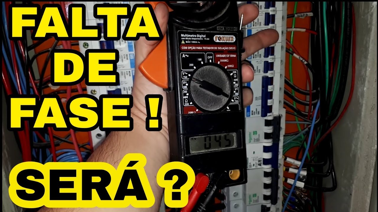 Como Testar Falta de Fase! Ou Descobrir se é Outro Problema. Curto Circuito ou Corrente de Fuga