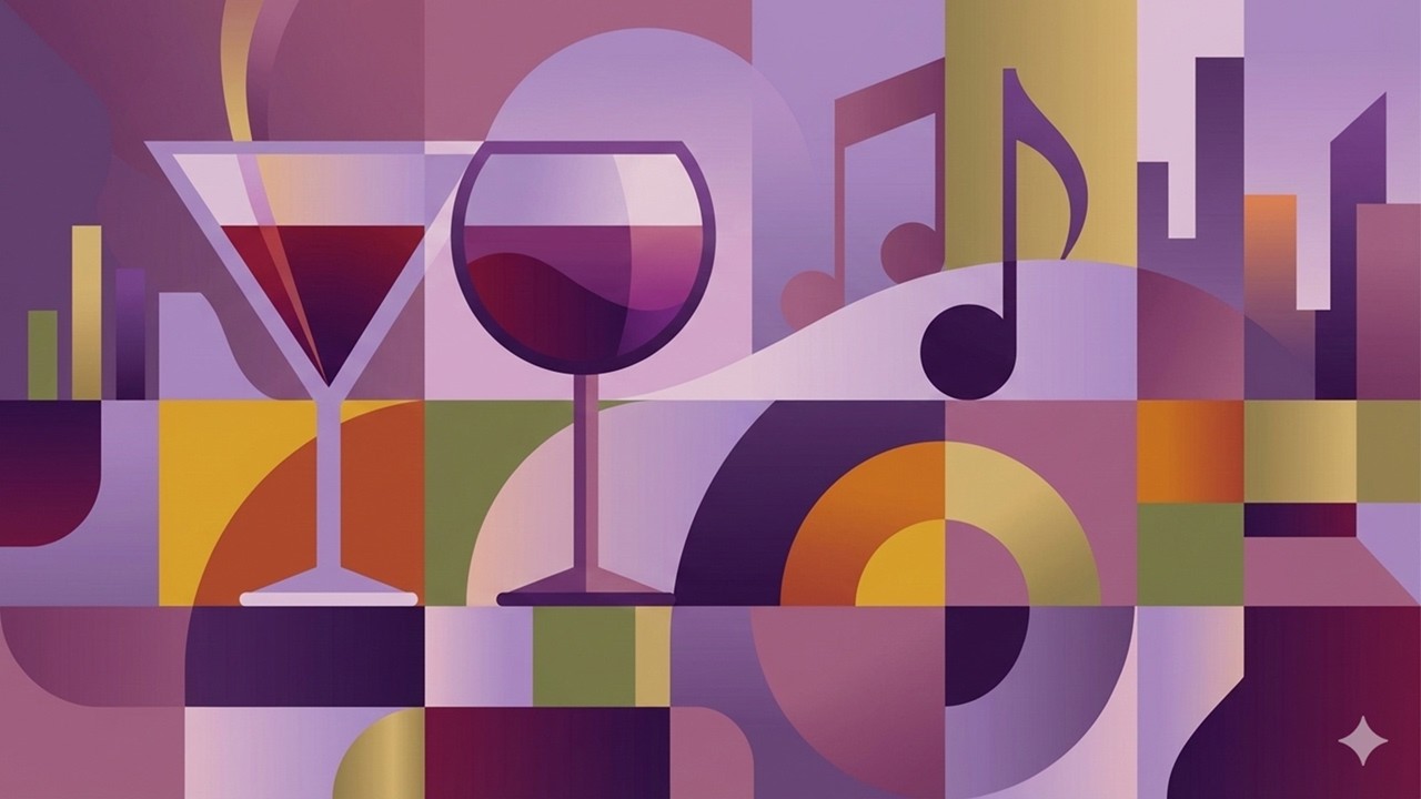 (Looped vr.) #02 Midnight Window | Blue Hour Quiet Jazz Session