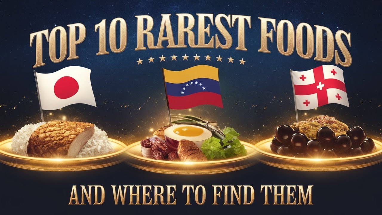 10 of the Rarest Foods and Where to Find Them