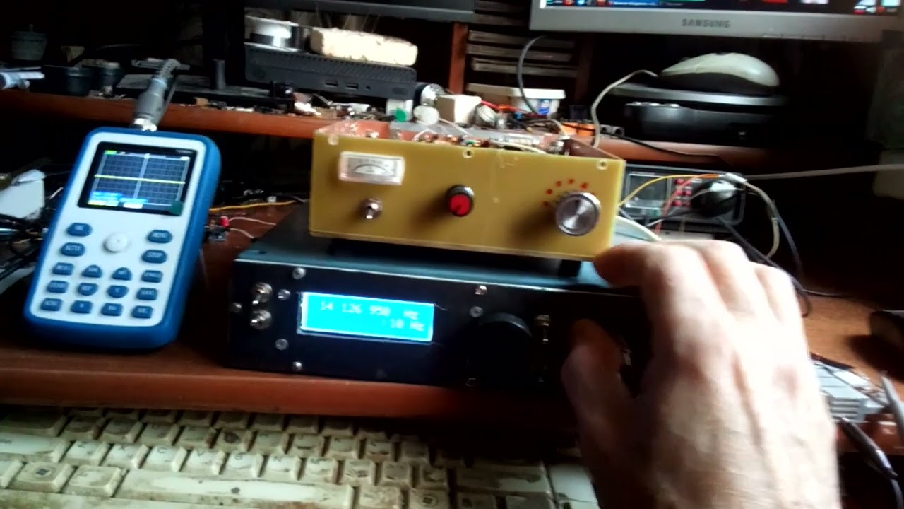 Проверка УМ Дружба М после замены С2078 на КТ606