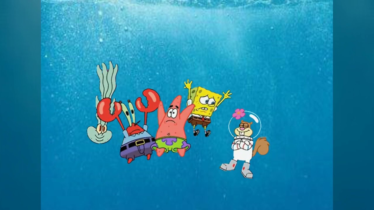Spongebob closing theme (slowed + reverb) extended