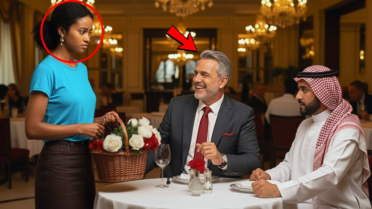 CEO RIU DA VENDEDORA DE FLORES NO RESTAURANTE…MAS ELA FALOU COM O SHEIK EM ÁRABE E SALVOU O NEGÓCIO!