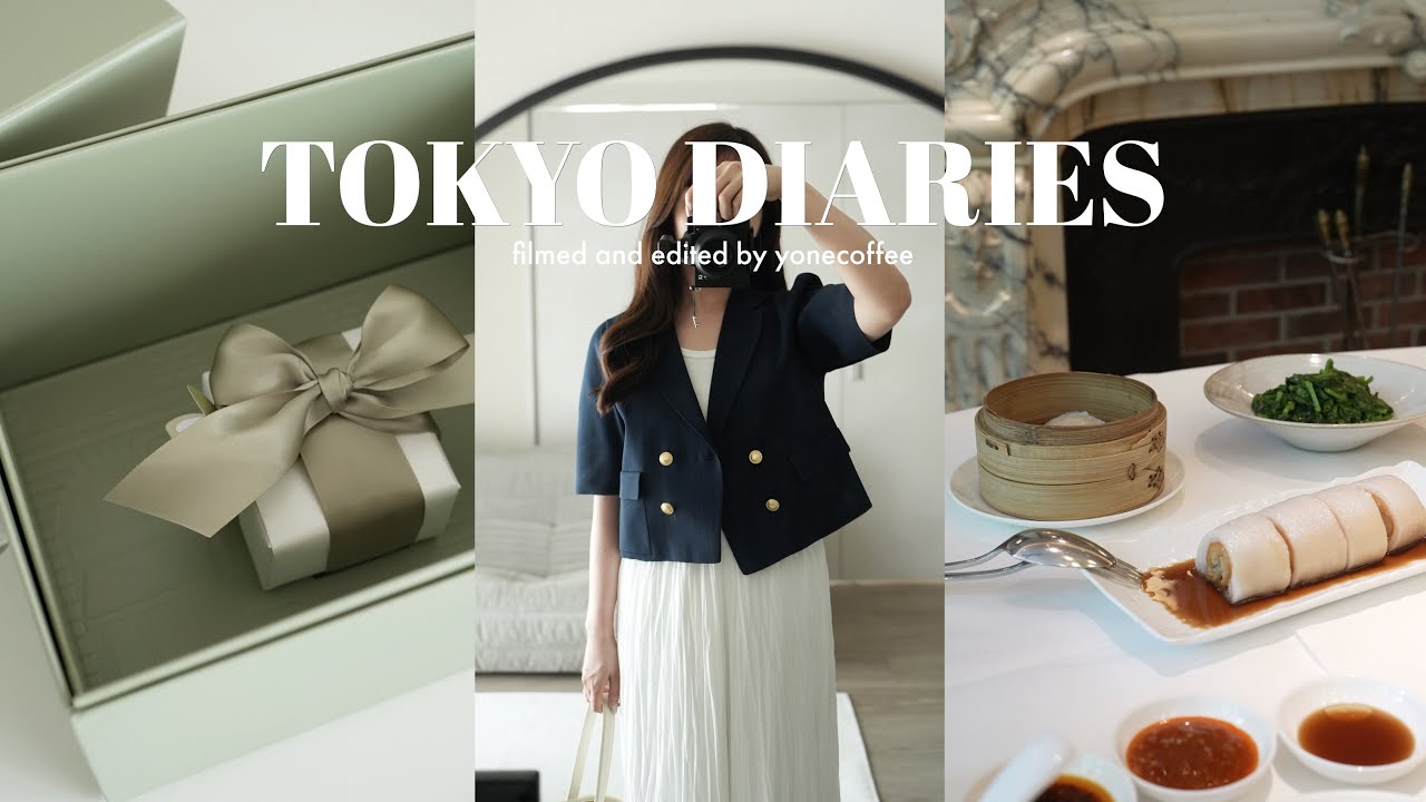 Vlog | Дневники Токио✍️ | Распаковываем Van Cleef & Arpels и усердно работаем каждый день