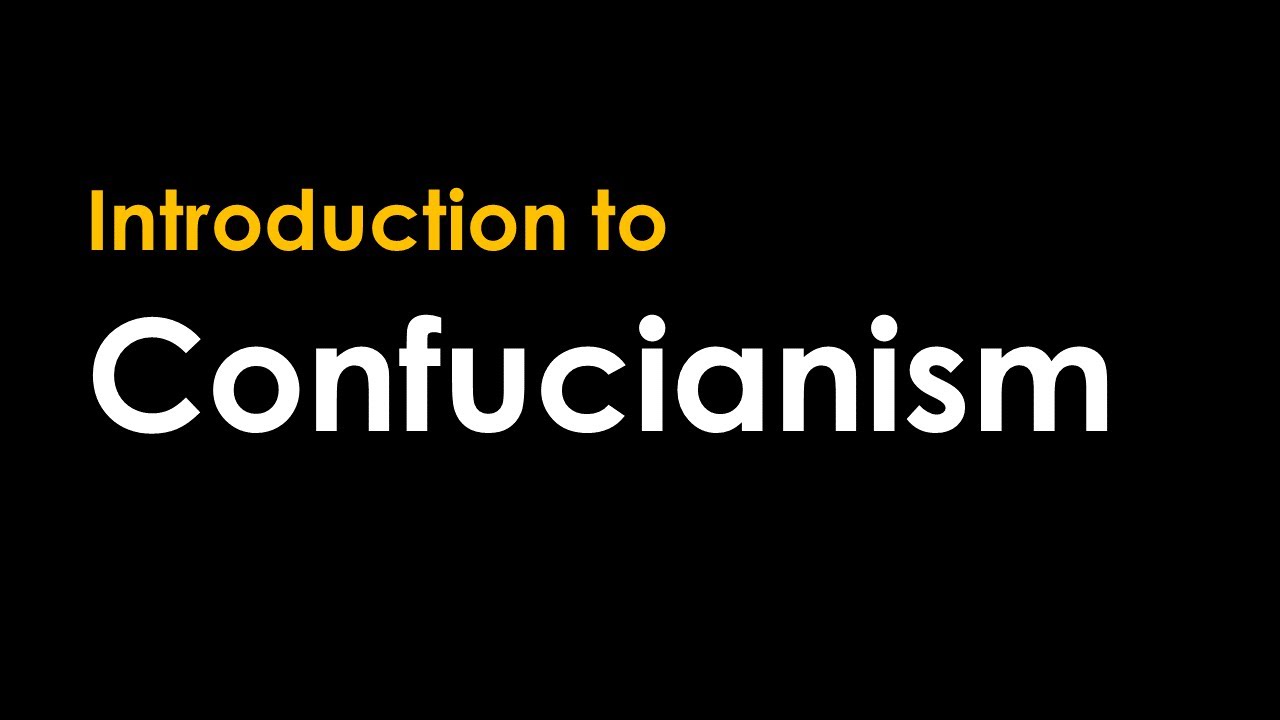 Introduction to Confucianism