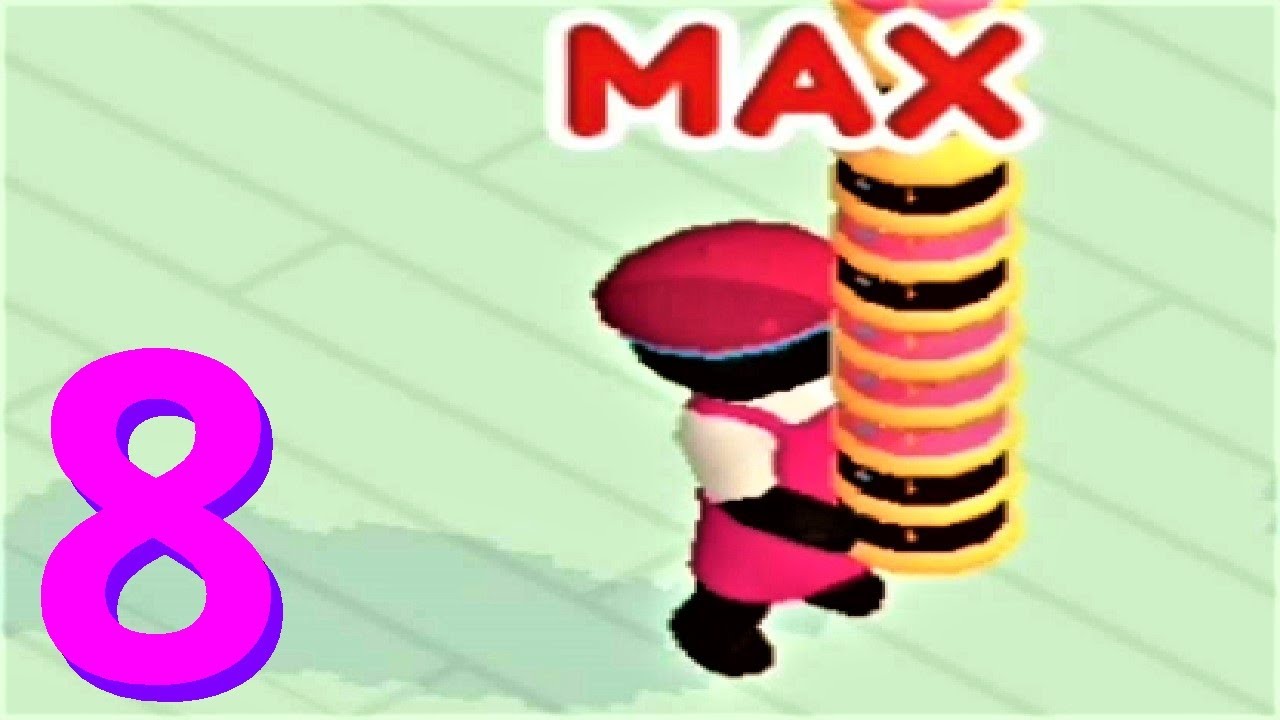 🍔 Burger Please! 🍩 GAMEPLAY Part 8 MAXED Out 7th Shop (Android, iOS)