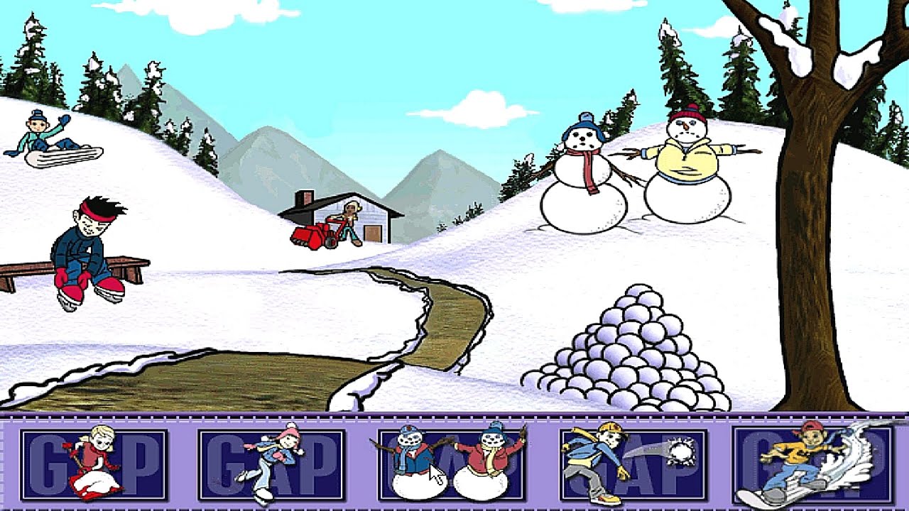 BrandGames - Snow Day: The GapKids Quest - 2000