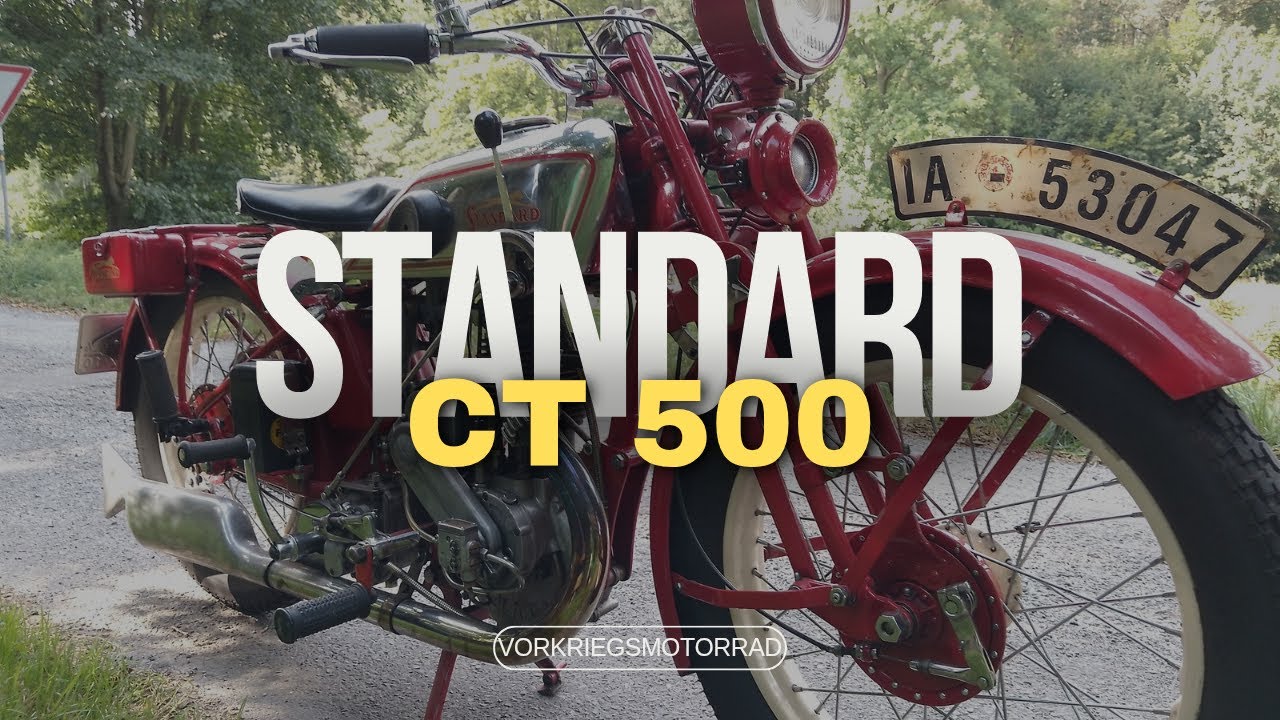Vorkriegsmotorrad Standard CT 500