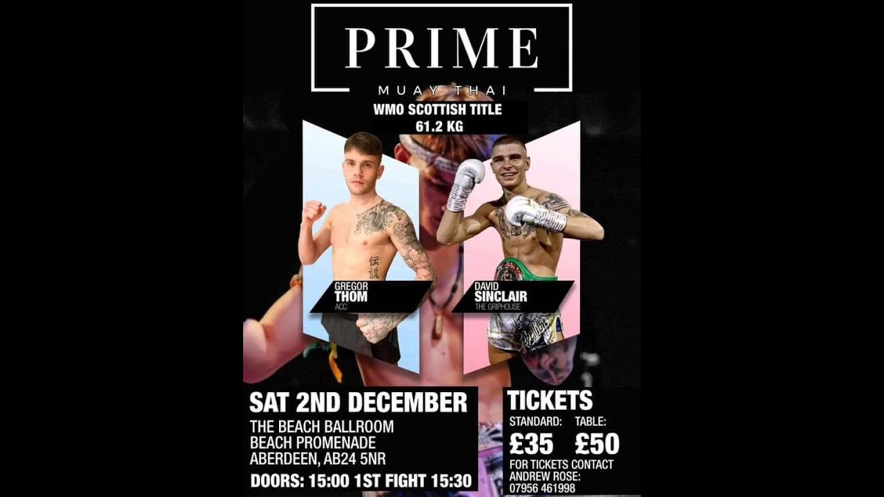 Gregor Thom Vs David Sinclair