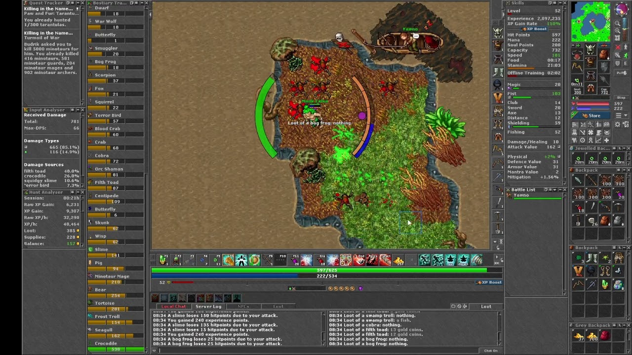 Tibia - PART1 - Bestiary 