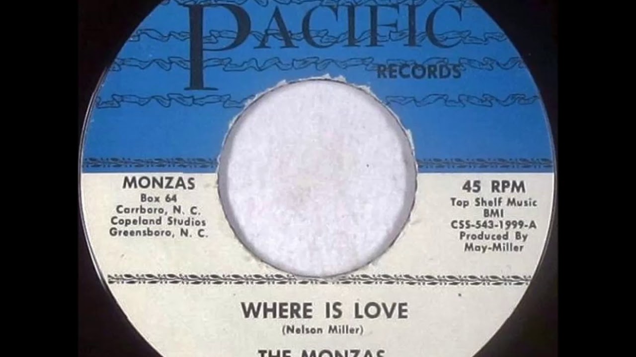 The Monzas - Where Is Love