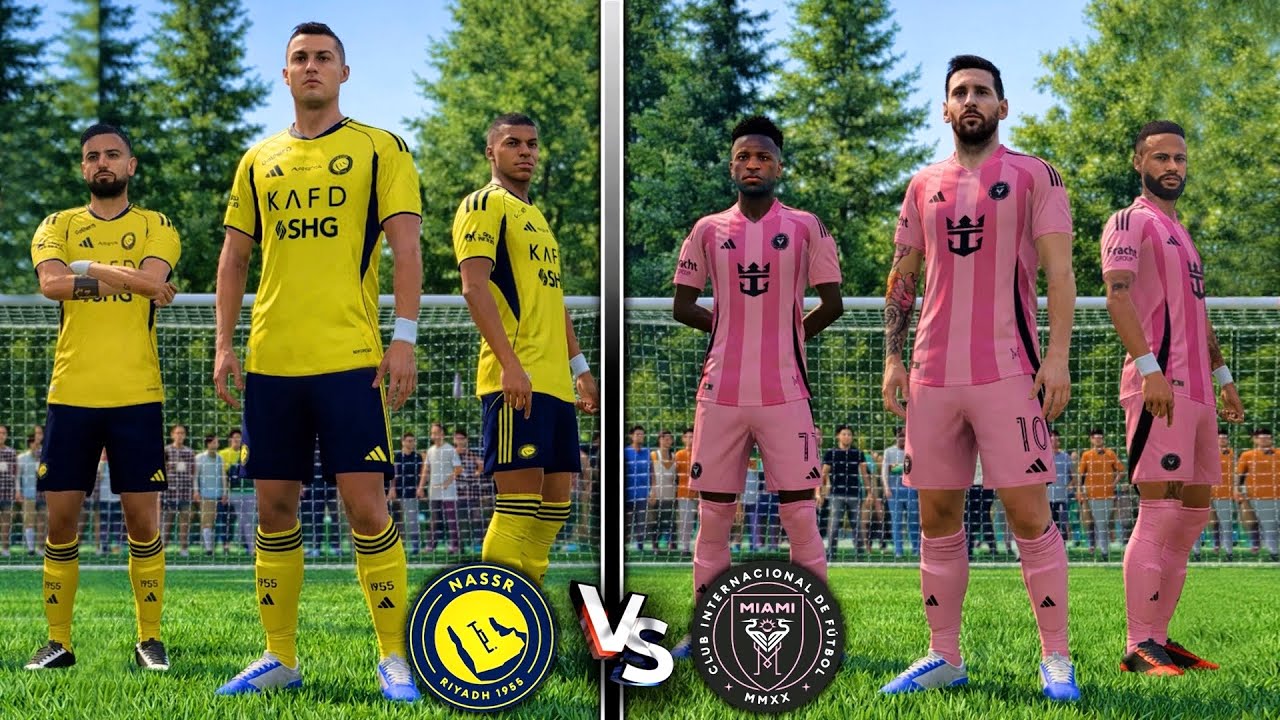 FIFA VOLTA 26 - RONALDO, MESSI, NEYMAR, MBAPPE, HAALAND,VINI JR, ALL STARS | AL NASSR VS INTER MIAMI
