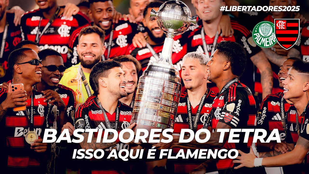 BASTIDORES DO TETRA | PALMEIRAS 0 X 1 FLAMENGO |  ISSO AQUI É FLAMENGO | LIBERTADORES (29/11/25)