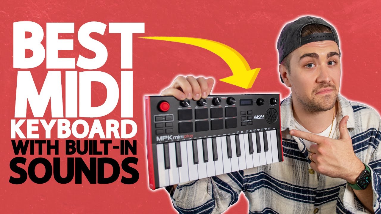 Akai MPK Mini PLAY mk.3 - The Best Midi Keyboard with Built-In Sounds