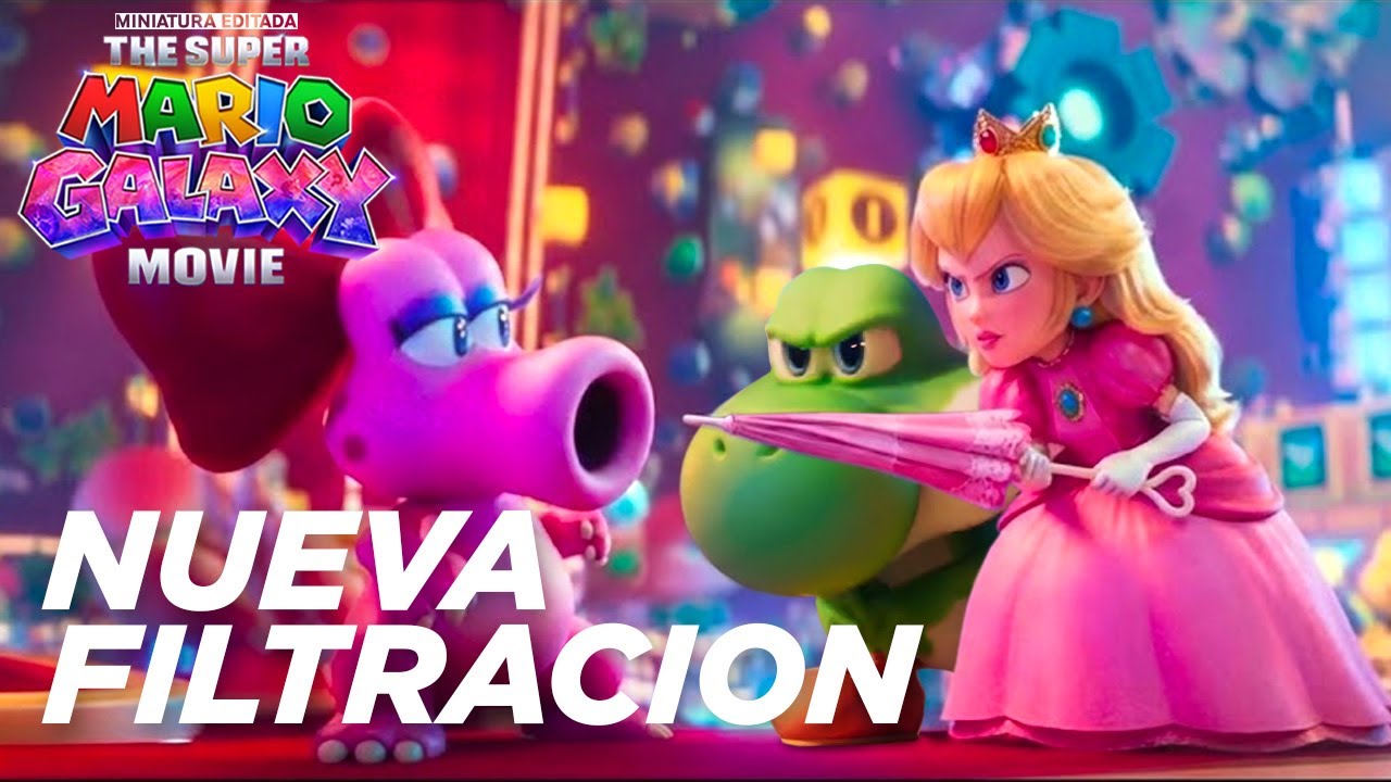 MARIO GALAXY MOVIE | NUEVA IMAGEN FILTRADA REVELA A UN NUEVO PERSONAJE
