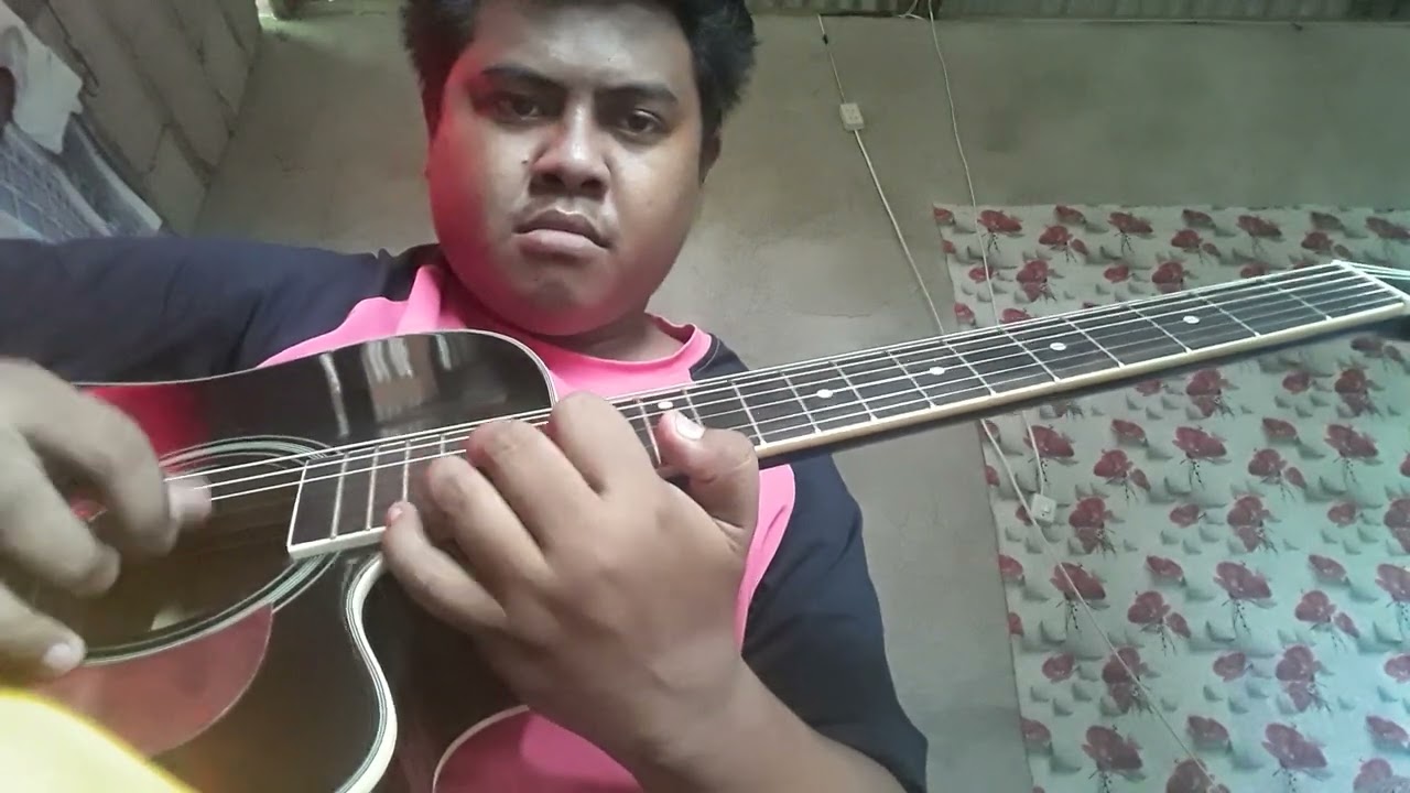Hotel California by Eagles - Guitar Solo Cover on Acoustic (Jether)