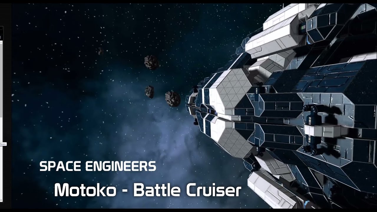 Motoko the Battle Cruiser _ Space Engineers