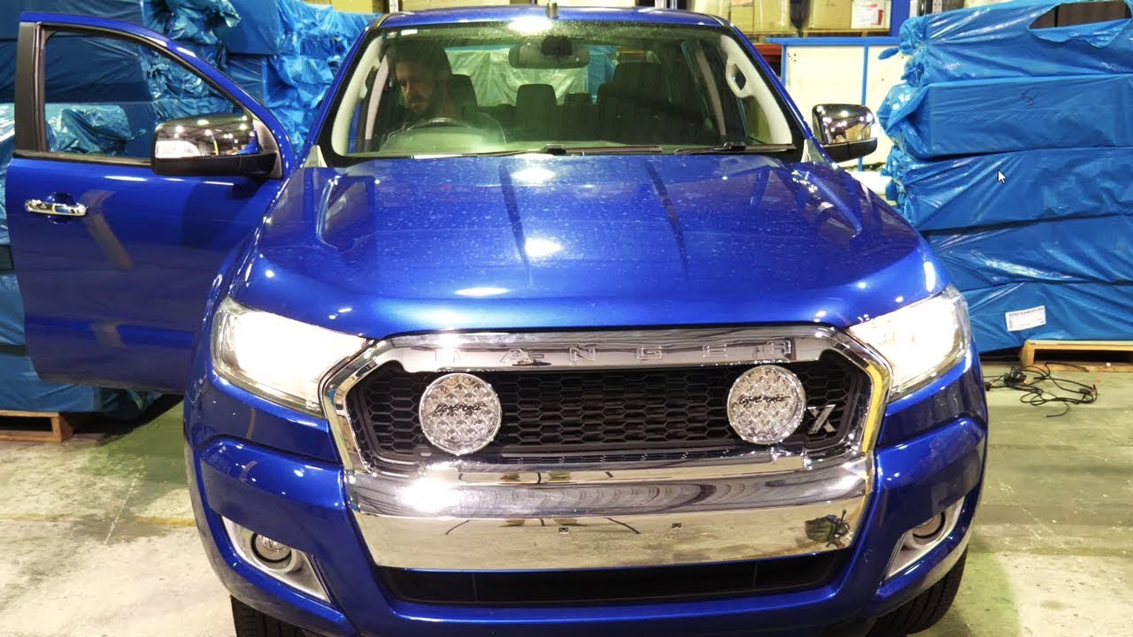 X Grille for Ford Ranger Installation