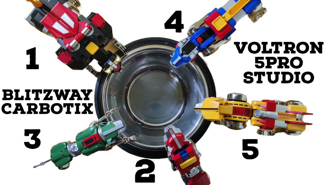 Bellissimo Ma Costosissimo Varr&agrave; Quel Che Costa Questo Voltron 5Pro Studio Blitzway Carbotix