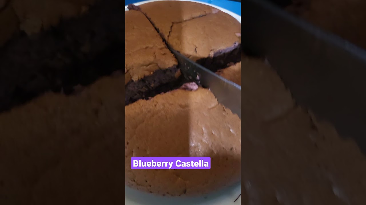 Blueberry Castella