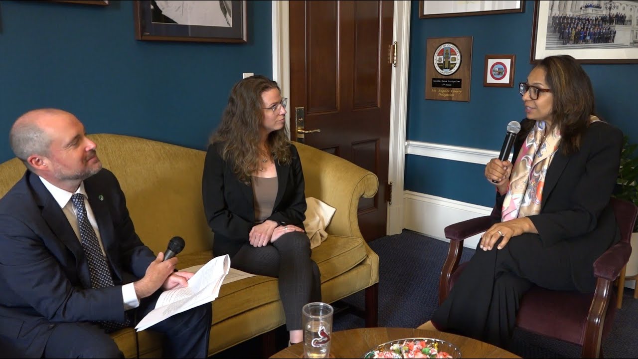 Representative Sydney Kamlager-Dove of California Joins EESI on The Climate Conversation.