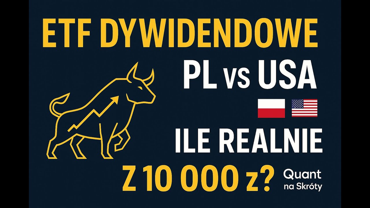ETF dywidendowe PL/USA ile realnie w portfelu 10k symulacja