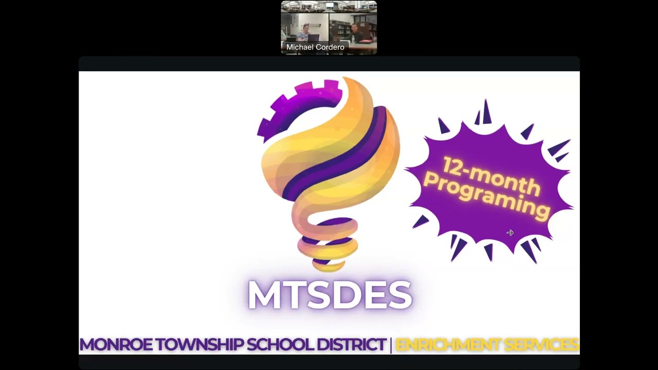 Monroe Twp BOE Citizens Advisory Committee 04.29.25