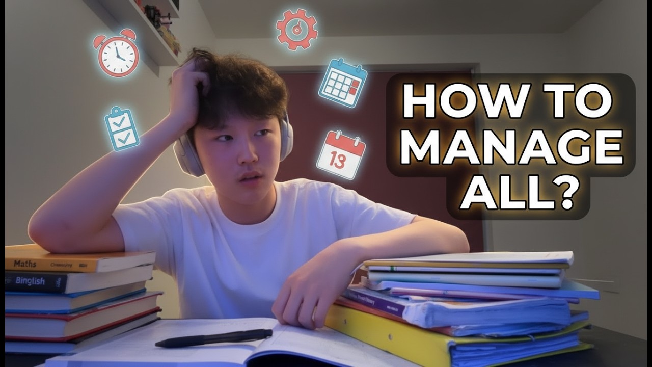 How to manage multiple subjects (when time is very less)