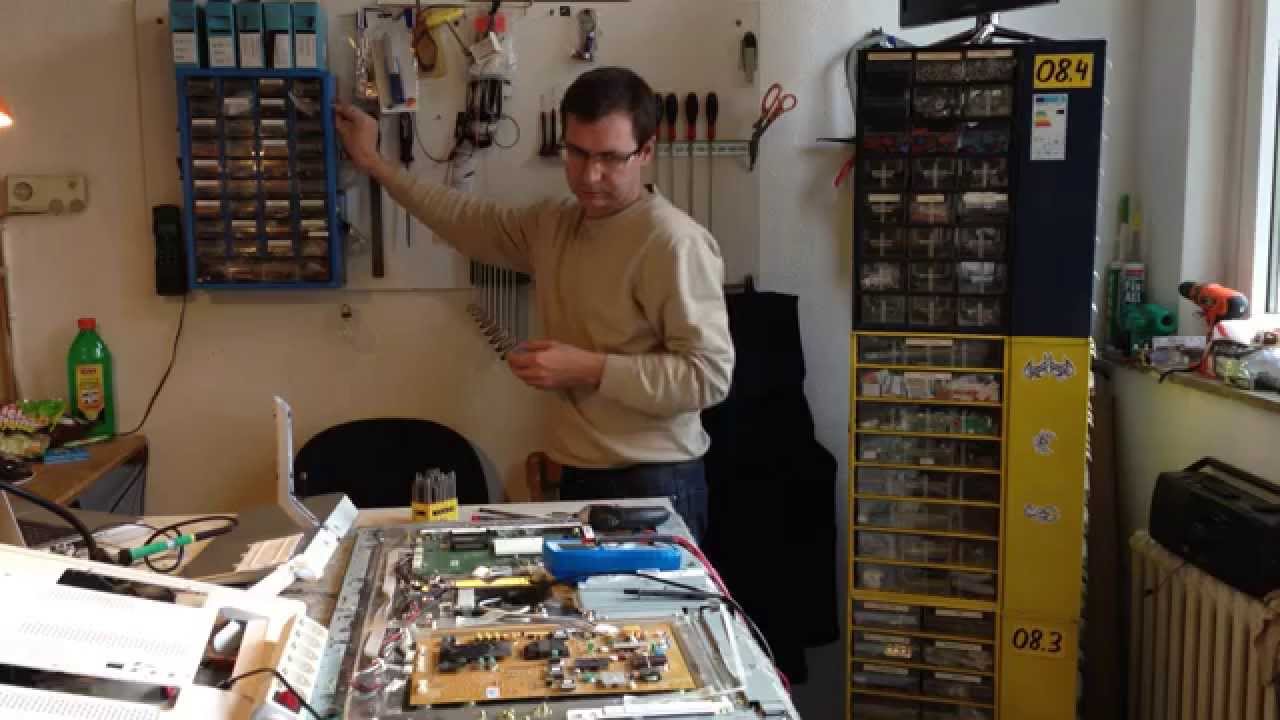 Reparatur LCD Fernseher PHILIPS 40PFL7007K/12