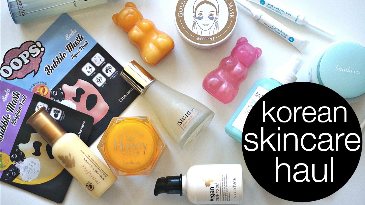 Korean Skincare Haul 2016 | Gothamista