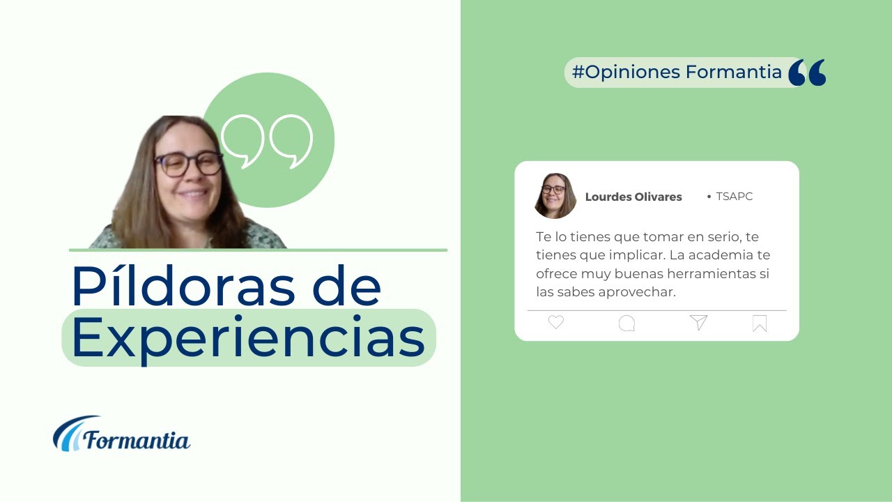 Oposiciones Higiene Bucodental: Lourdes nos cuenta su experiencia con el m&eacute;todo Formantia
