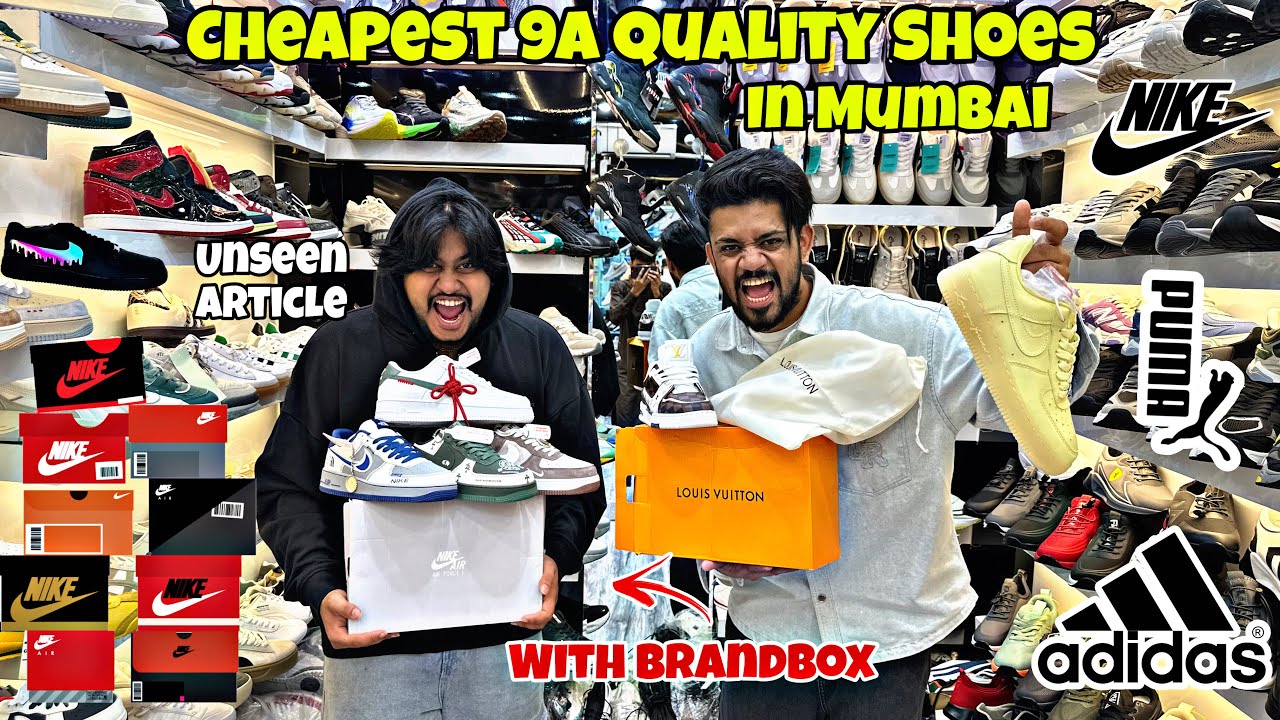 Branded 7A and 9A Quality Shoes In Mumbai  | MasterCopy ShoesMarket In Mumbai |Semi UA | Brand hosue