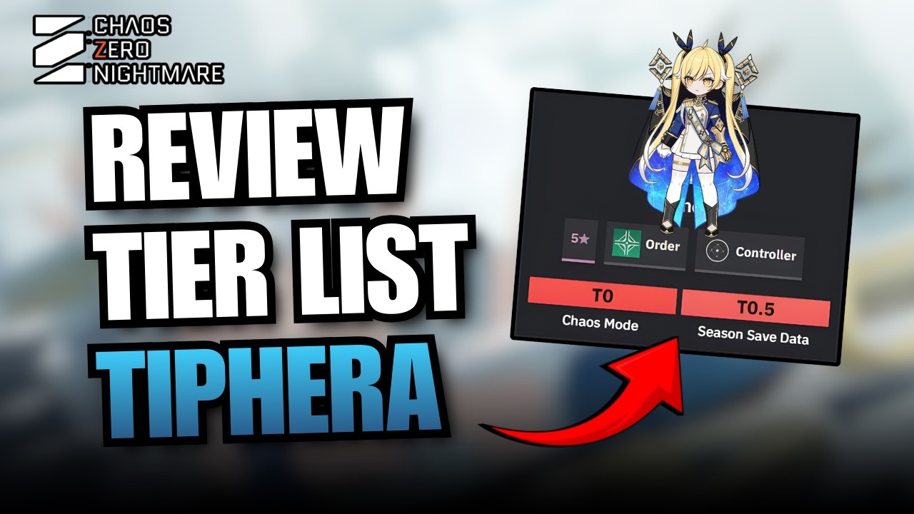 REVIEW TIER LIST TIPHERA DI PRYDWEN! | Chaos Zero Nightmare Indonesia