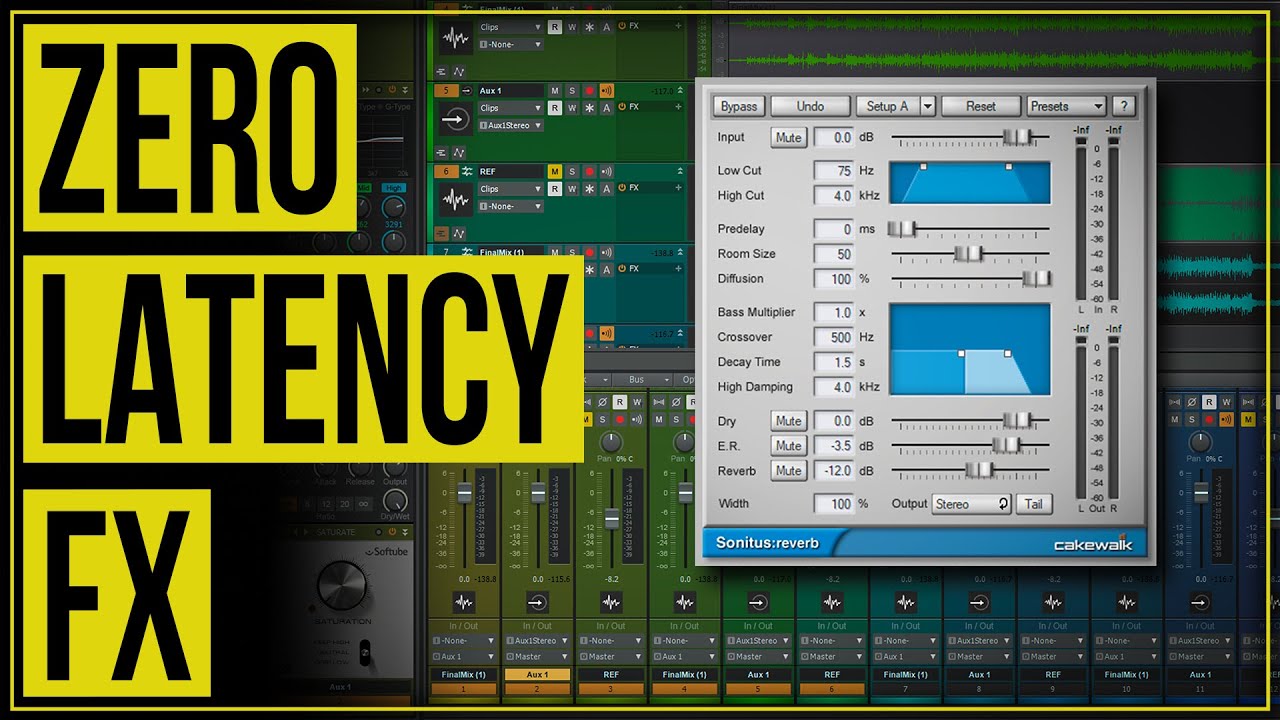 Запись С ЭФФЕКТАМИ и БЕЗ ЗАДЕРЖКИ (Cakewalk от Bandlab)