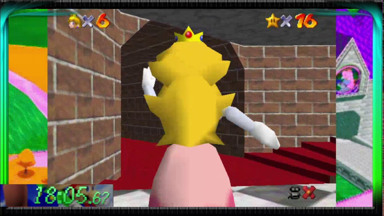 Net64: 31-Star Run as Peach in 40:13.53