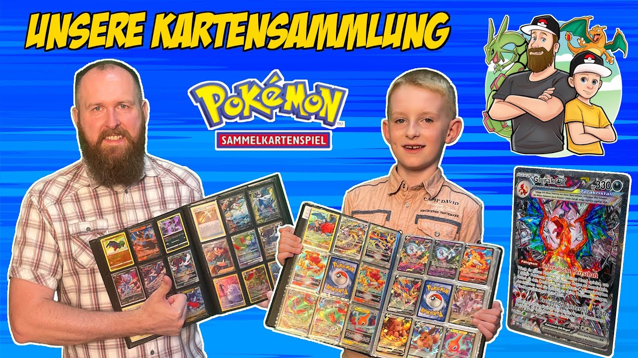 Unsere Pokémon Kartensammlung. Ihr habt es euch gewünscht und hier ist das Video dazu!