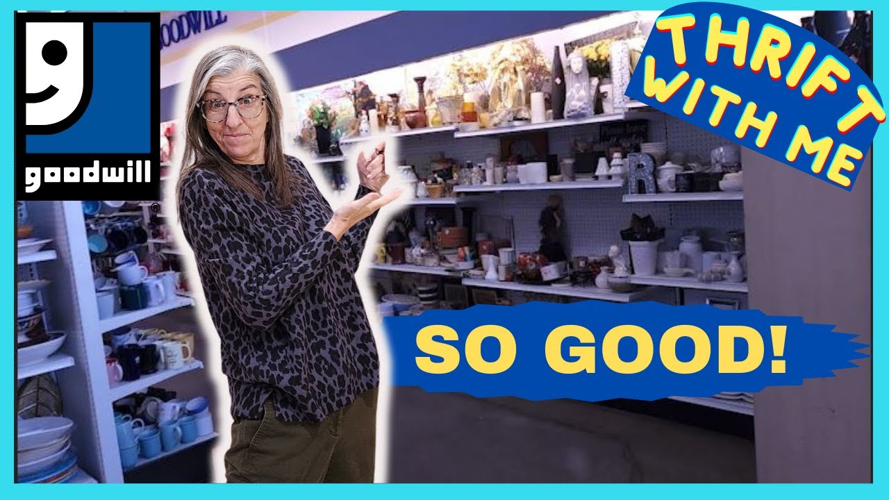 THIS GOODWILL WAS MINDBLOWING - Thrift With Me in San Diego