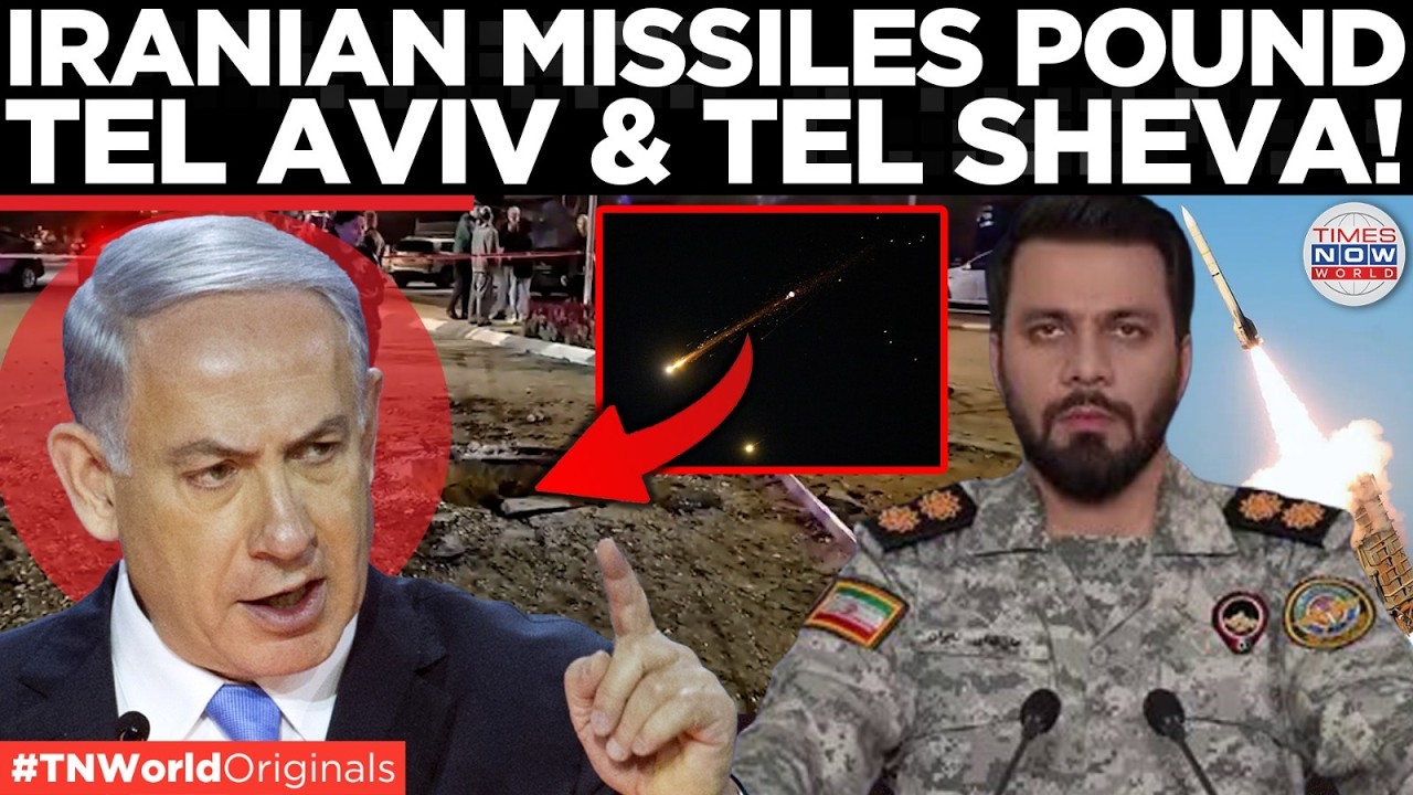 CEASEFIRE SHATTERED? Iran Launches Massive Missile Barrage, Hits Multiple Israeli Cities