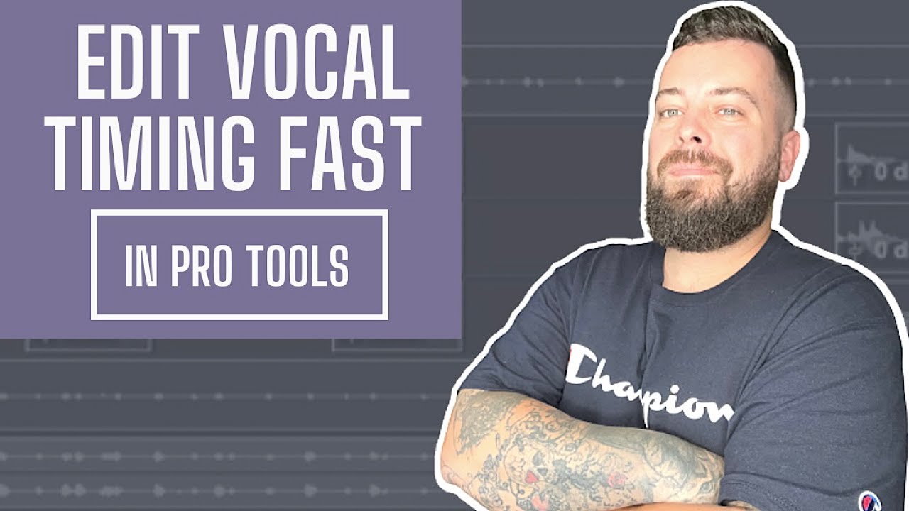 EDIT VOCAL TIMING FAST IN PRO TOOLS