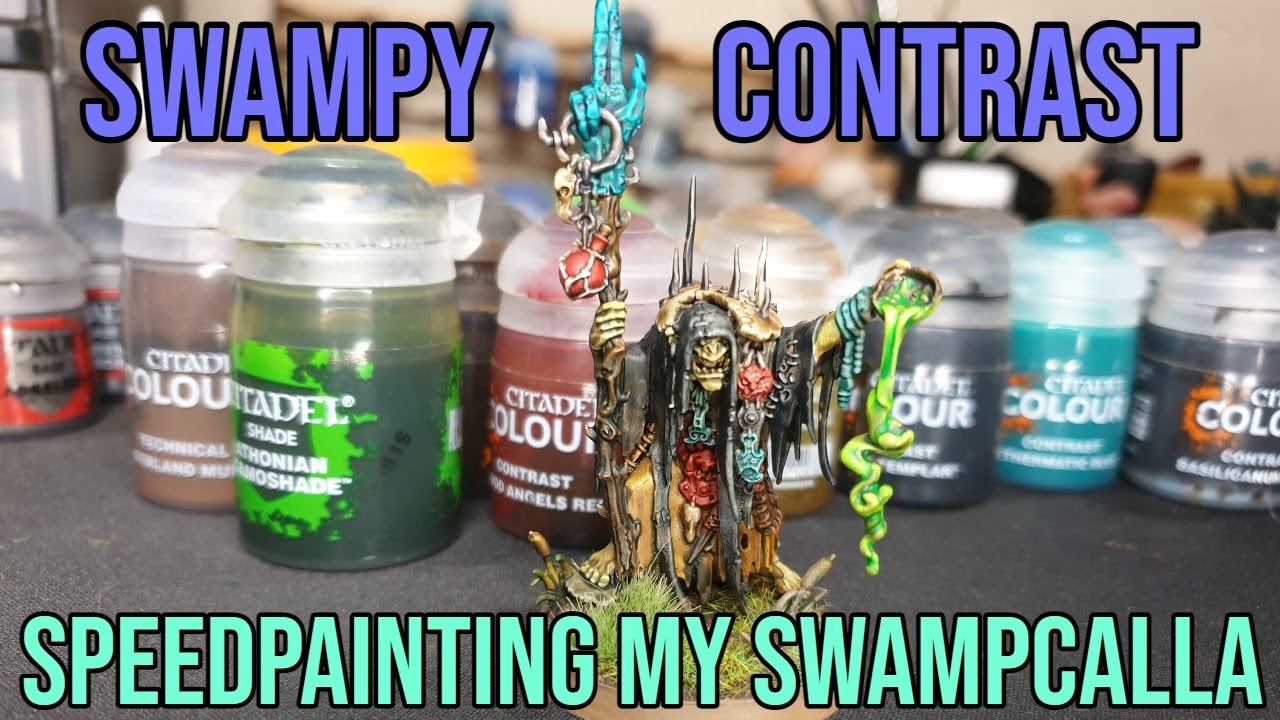 Slap Chop with a twist. Swampcalla Shaman using Swampy Contrast