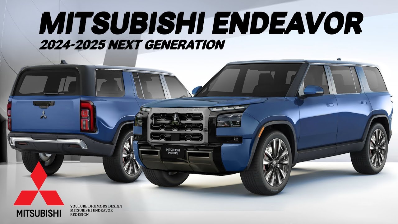 NEW MITSUBISHI ENDEAVOR 2024-2025? REDESIGN | Digimods DESIGN |