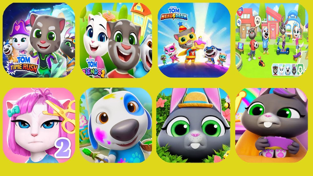 Talking Tom Time Rush.My Talking Tom Friends.Talking Tom Hero Dash.My Talking Hank.Talking Tom Updat