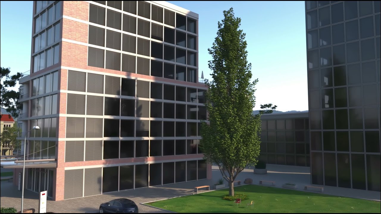 SAUTER Smart Shading - Automatic sunblinds with shadow correction