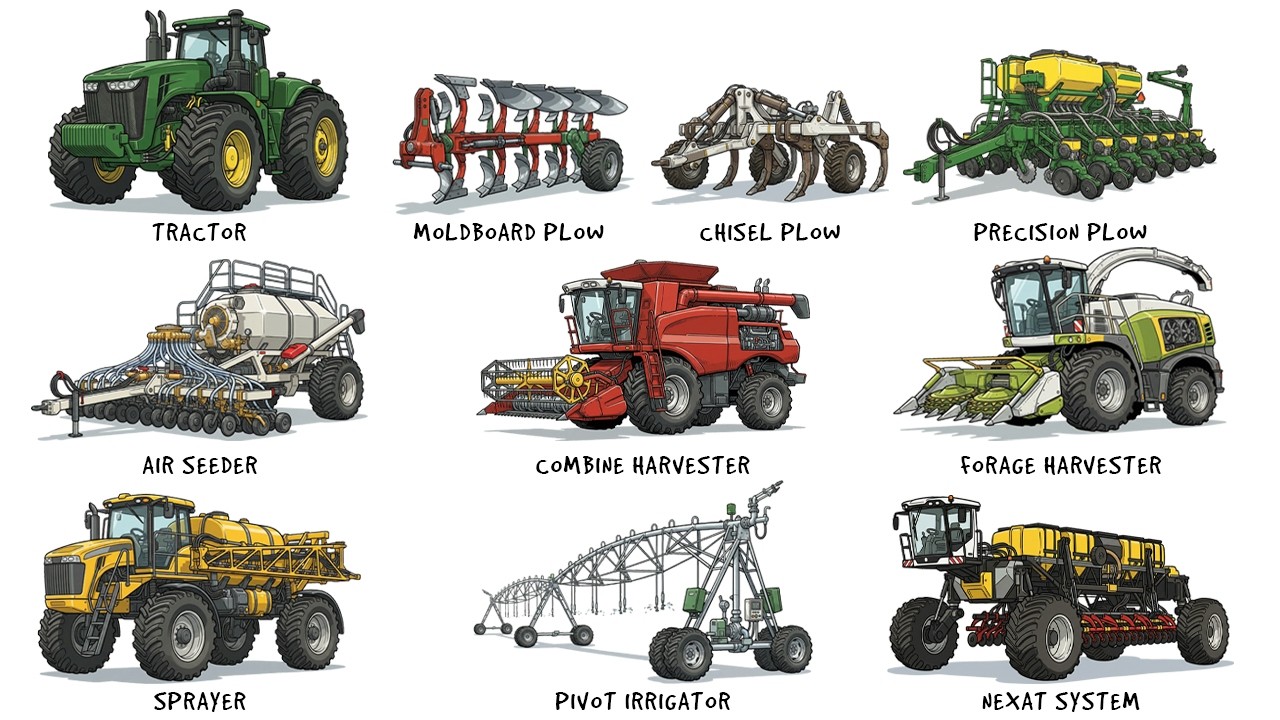 Every Type of Farm Machine Explained