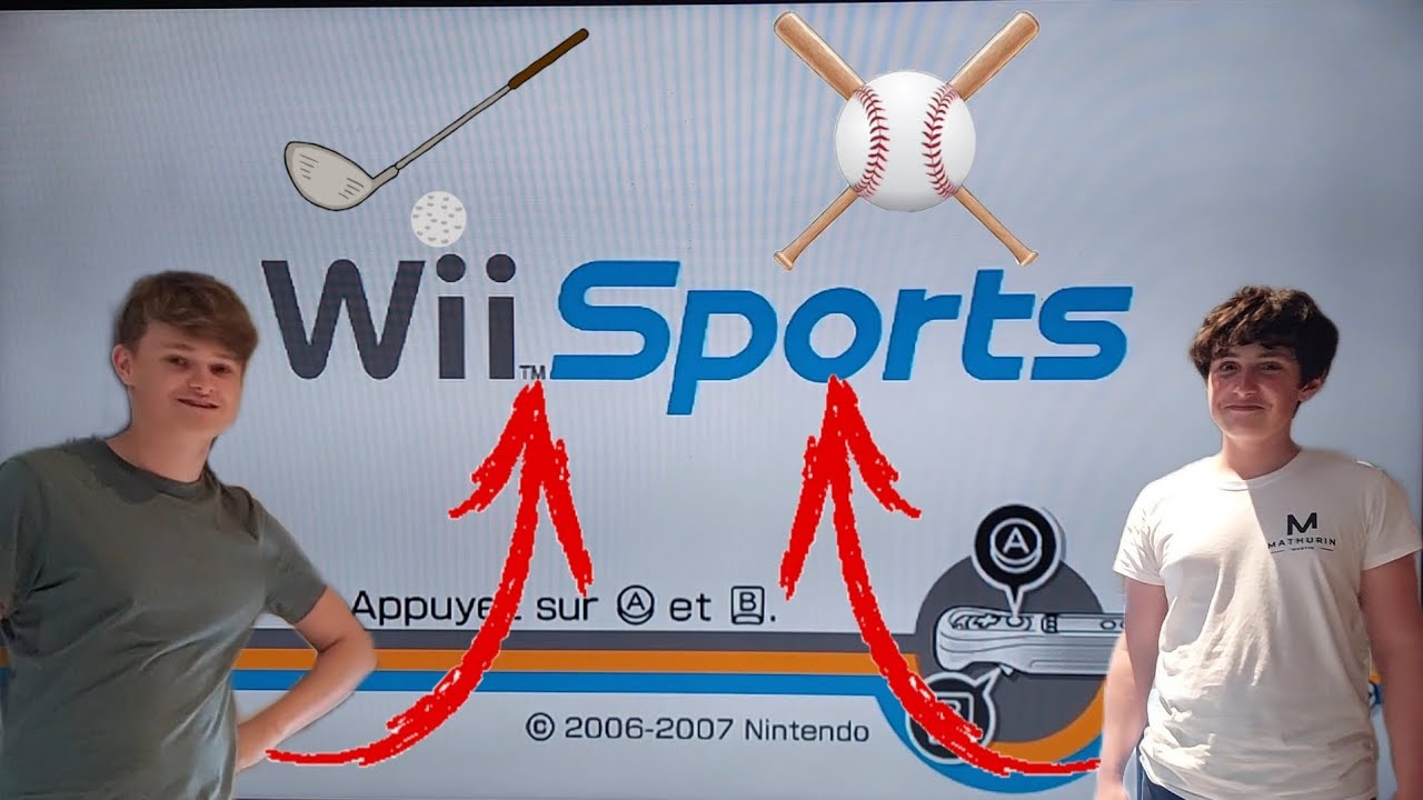 Du Golf et du base-ball sur Wii Sports avec The Volcano