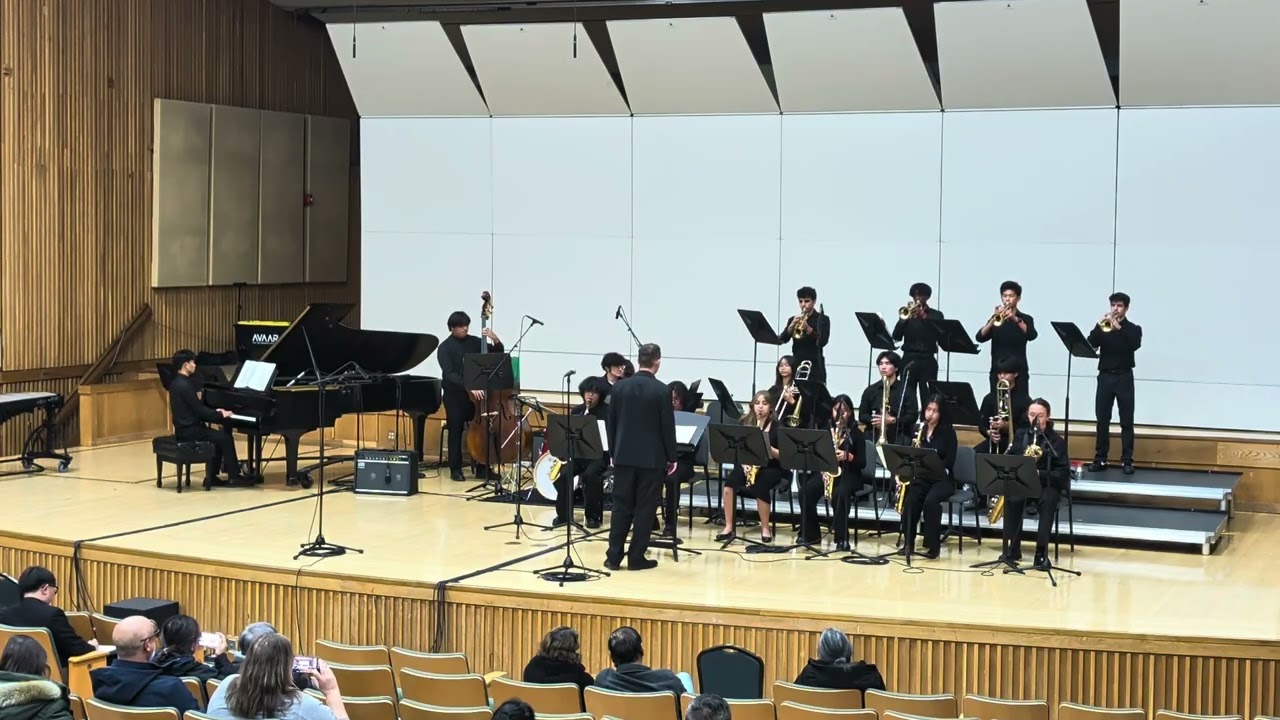 West Park Jazz I at the SacState Winter Jazz Festival 2025 