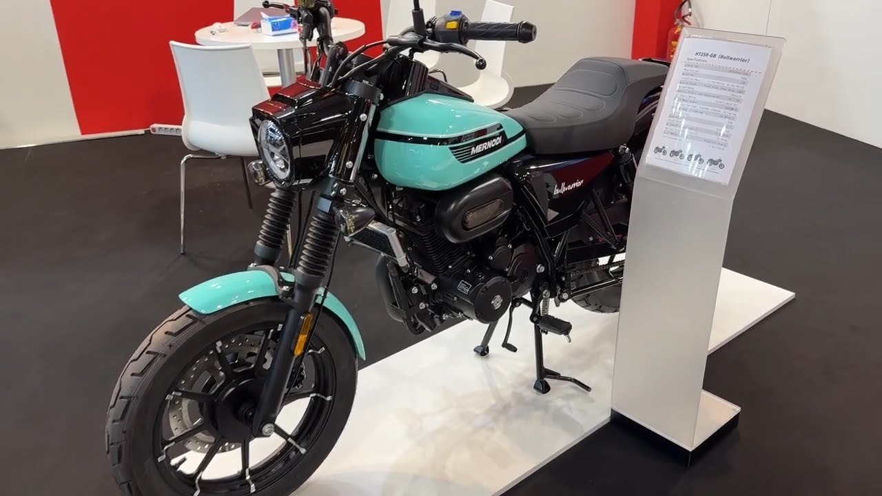 2026 Mernodi HT250 GB Walkaround | EICMA 2025 Sporty Urban Scooter First Look
