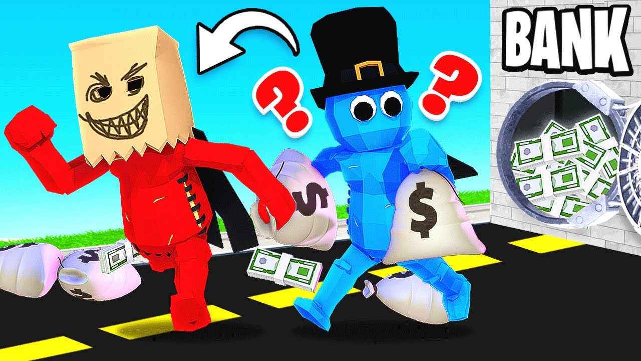 ROBBING a BANK in a BOARDGAME (Pummel Party)