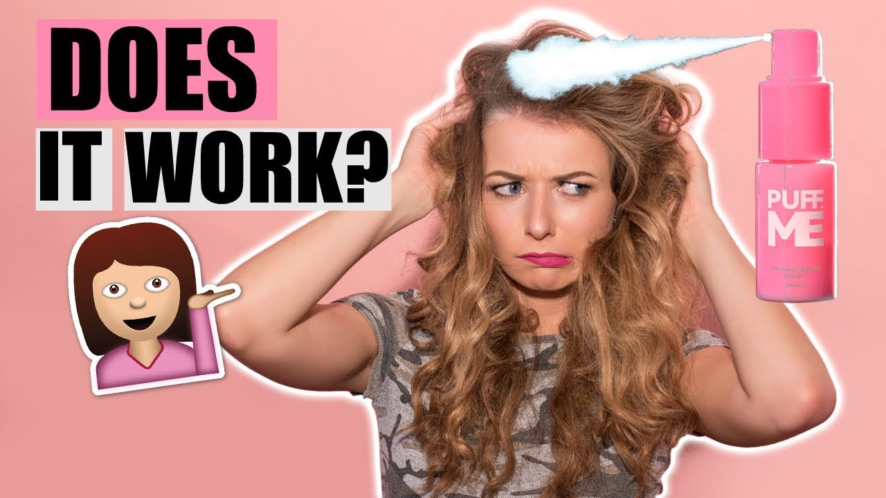HAIR VOLUME SPRAYS | DO THEY WORK?