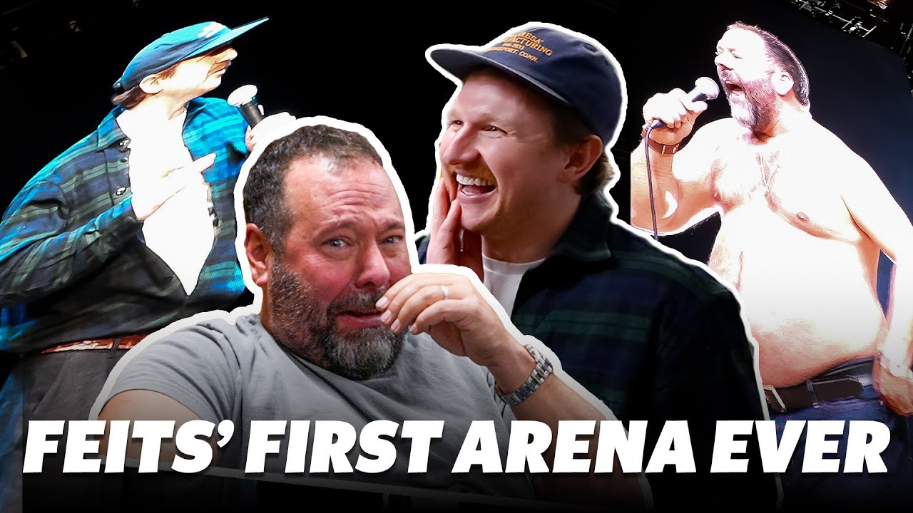 Feits Opens For Bert Kreischer in an ARENA After Only Doing Less Than 40 Shows EVER - Vlog